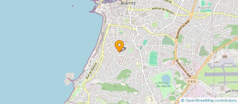 localisation de l'entreprise SCI MARCEAU à BIARRITZ