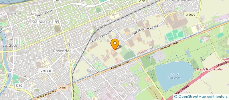 localisation de l'entreprise SCI MARCEAU à DUNKERQUE