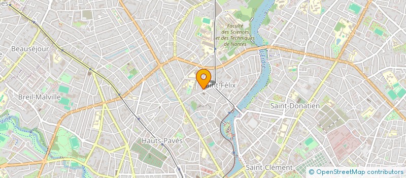 localisation de l'entreprise SCI MARCEAU LE CARPENTIER à NANTES