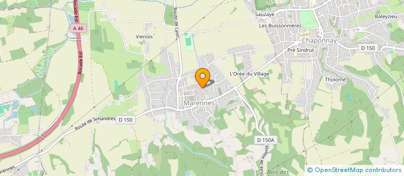 localisation de l'entreprise SCI MARCEL  MARENNES