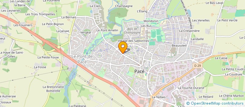 localisation de l'entreprise SCI MARCEL à PACE