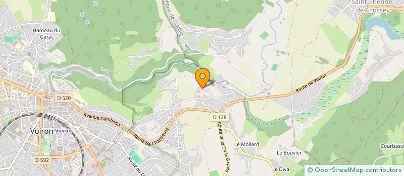 localisation de l'entreprise SCI MARCEL  COUBLEVIE