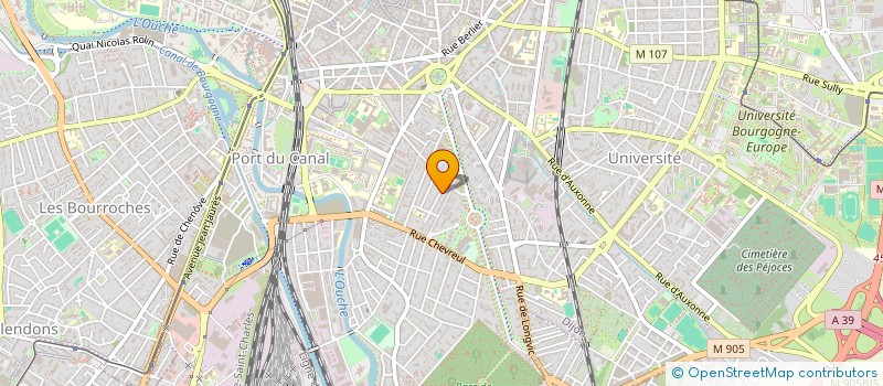 localisation de l'entreprise SCI MARCEL à DIJON