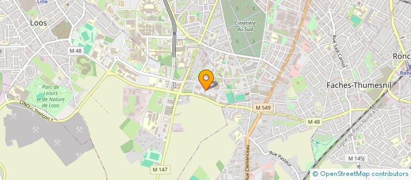 localisation de l'entreprise SCI MARCEL  LOOS