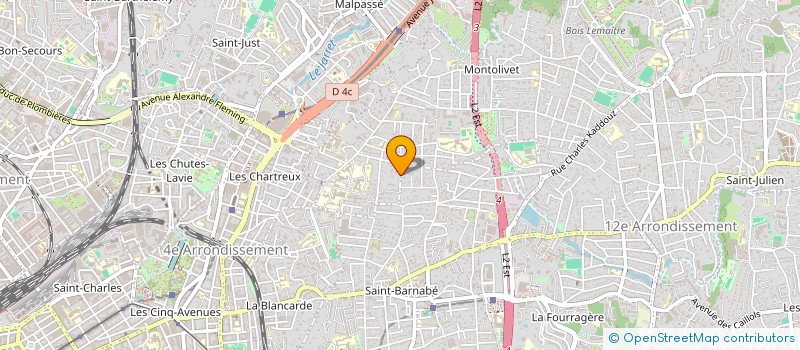 localisation de l'entreprise SCI MARCEL à MARSEILLE