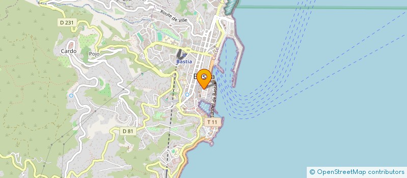 localisation de l'entreprise SCI MARCEL à BASTIA