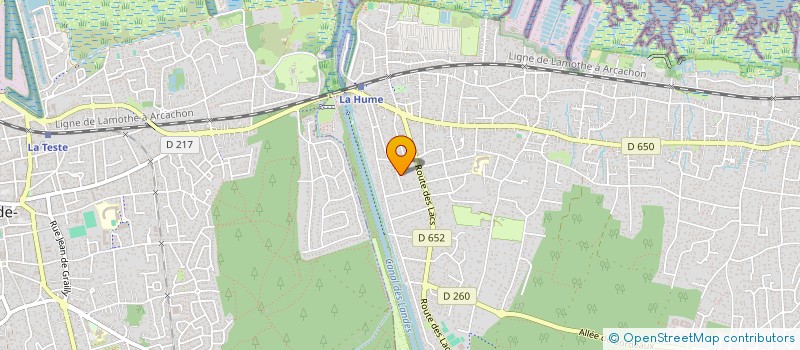 localisation de l'entreprise SCI MARCEL à GUJAN-MESTRAS
