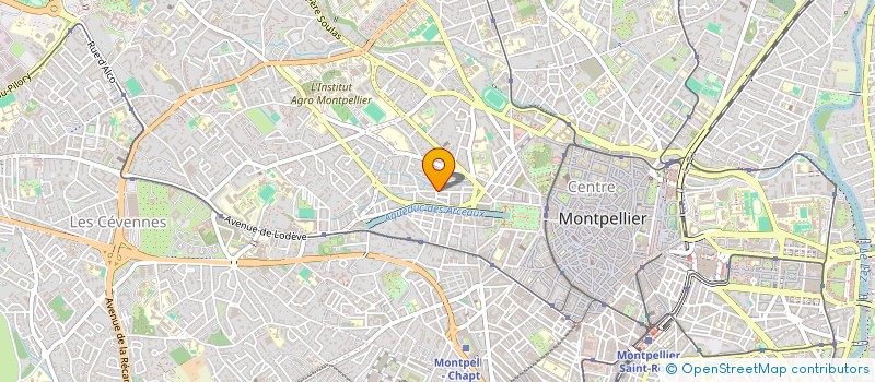 localisation de l'entreprise SCI MARCEL DE SERRES à MONTPELLIER