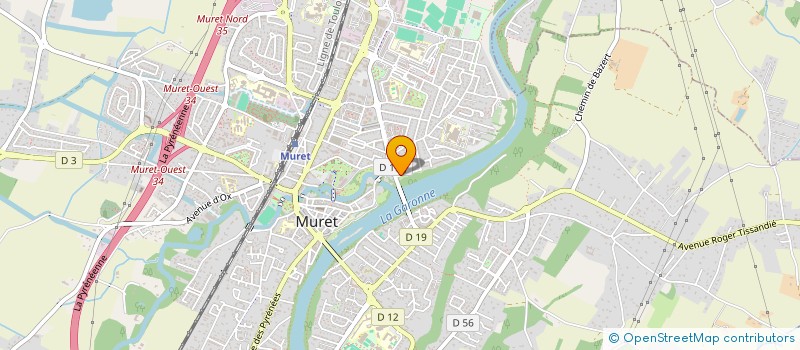 localisation de l'entreprise SCI MARCEL DORET  MURET