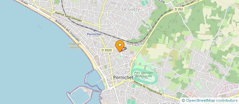 localisation de l'entreprise SCI MARCEL ET DENISE à PORNICHET