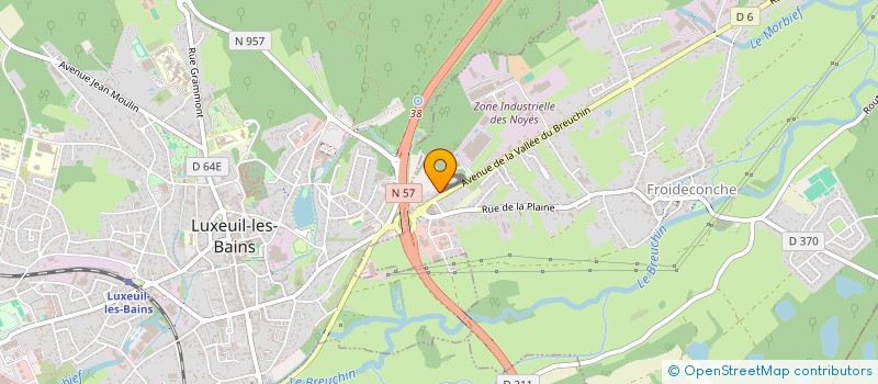 localisation de l'entreprise SCI MARCEL HUTIN  FROIDECONCHE