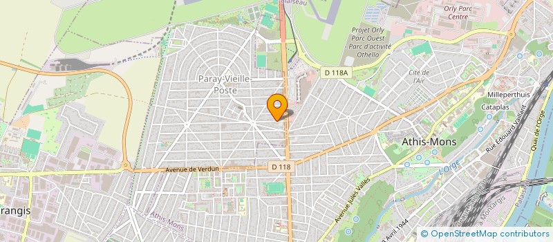 localisation de l'entreprise SCI MARCEL OUVRIER à PARAY-VIEILLE-POSTE