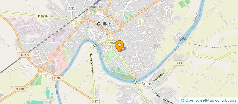 localisation de l'entreprise SCI MARCEL PAGNOL à GAILLAC