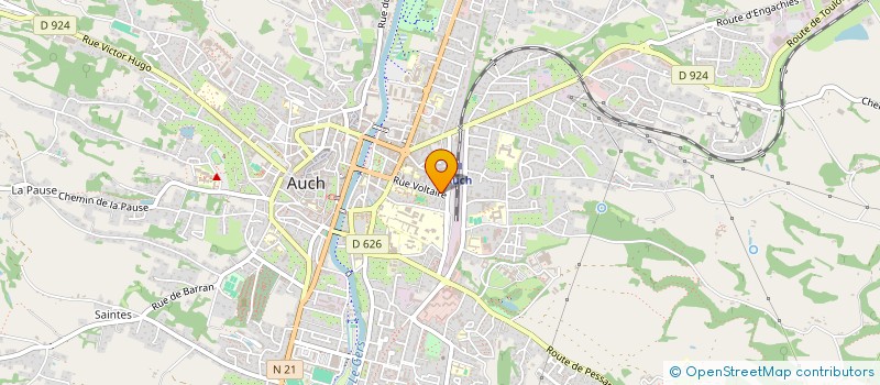 localisation de l'entreprise SCI MARCEL PUECH à AUCH