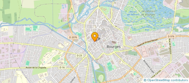 localisation de l'entreprise SCI MARCEL SEMBAT  BOURGES