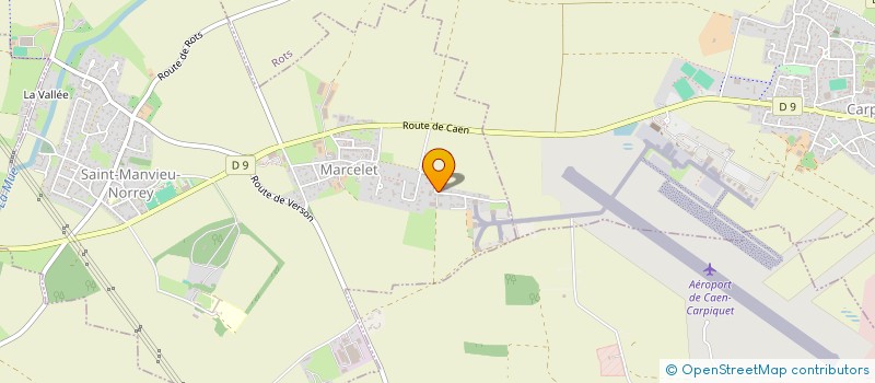 localisation de l'entreprise SCI MARCELET 2  SAINT-MANVIEU-NORREY