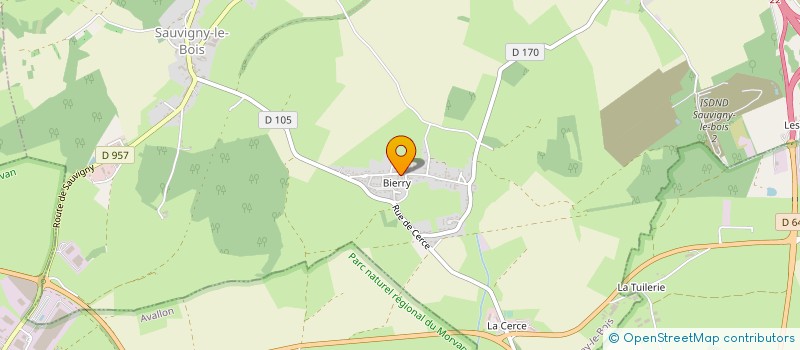 localisation de l'entreprise SCI MARCELI à SAUVIGNY-LE-BOIS