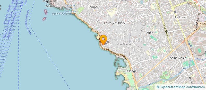 localisation de l'entreprise SCI MARCELIA à MARSEILLE 7