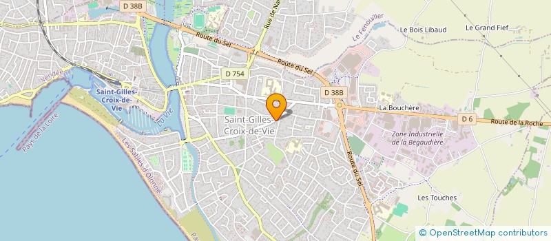localisation de l'entreprise SCI MARCELOVIC à SAINT-GILLES-CROIX-DE-VIE
