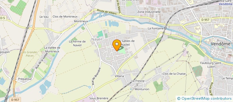 localisation de l'entreprise SCI MARCHA  NAVEIL