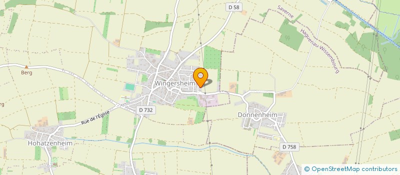 localisation de l'entreprise SCI MARCHA  WINGERSHEIM LES QUATRE BANS