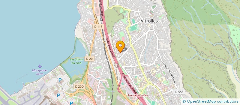 localisation de l'entreprise SCI MARCHA à VITROLLES