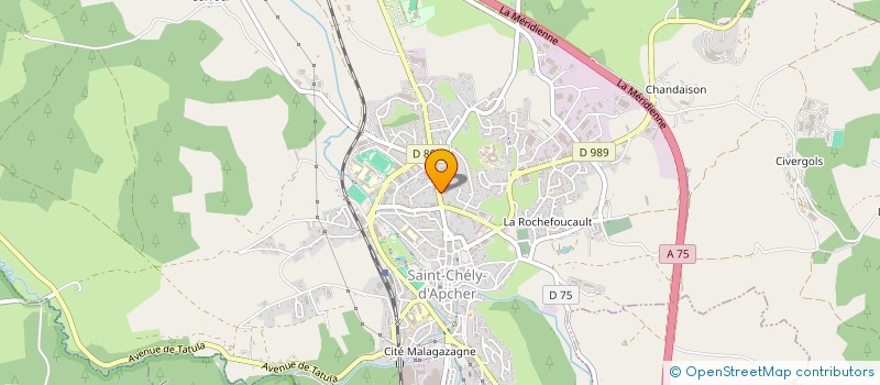 localisation de l'entreprise SCI MARCHADISES  SAINT-CHELY-D'APCHER