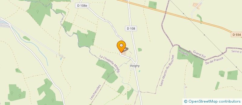 localisation de l'entreprise SCI MARCHAIS  LA CHAPELLE-MOUTILS