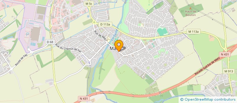 localisation de l'entreprise SCI MARCHAL  MARLY