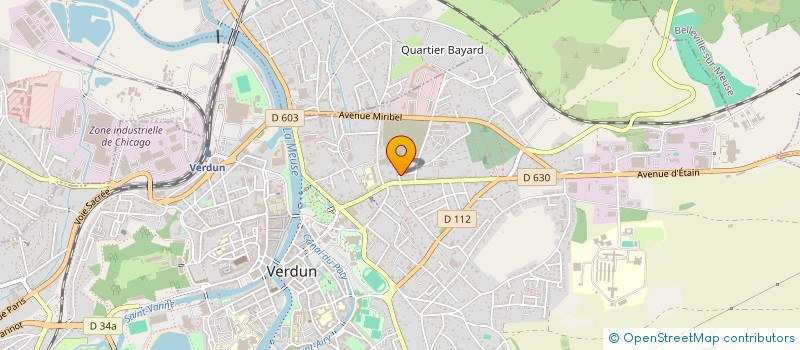 localisation de l'entreprise SCI MARCHAL à VERDUN