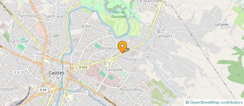 localisation de l'entreprise SCI MARCHAL  CASTRES