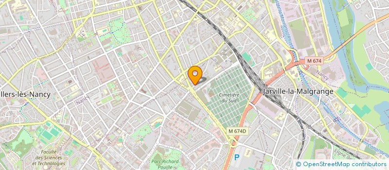 localisation de l'entreprise SCI MARCHAL-GASPARD  VANDUVRE-LES-NANCY