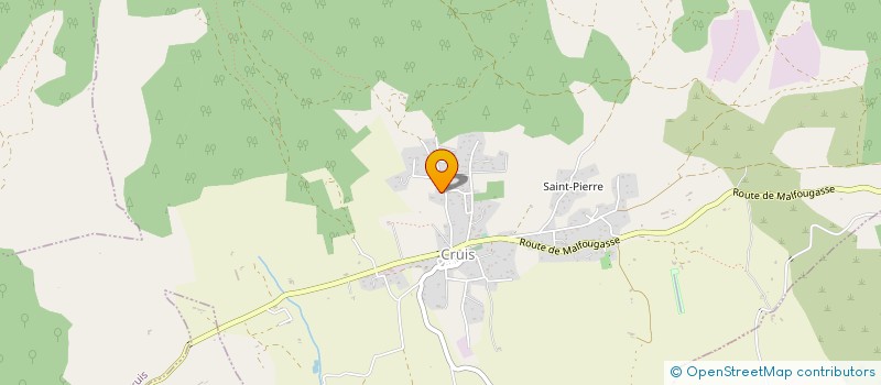 localisation de l'entreprise SCI MARCHAND  CRUIS