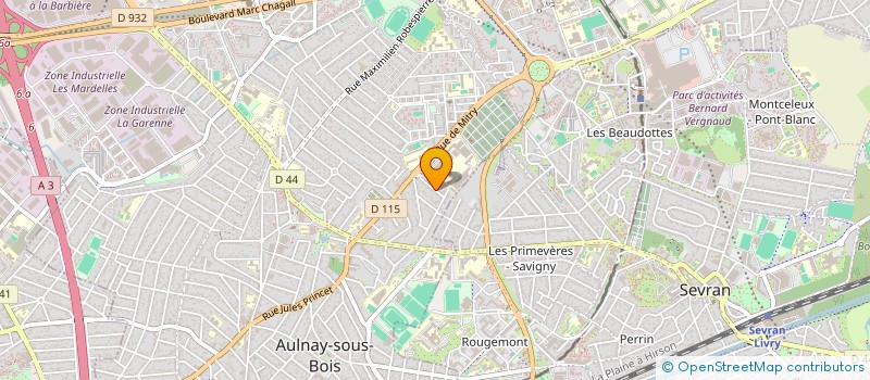 localisation de l'entreprise SCI MARCHAND à AULNAY SOUS BOIS