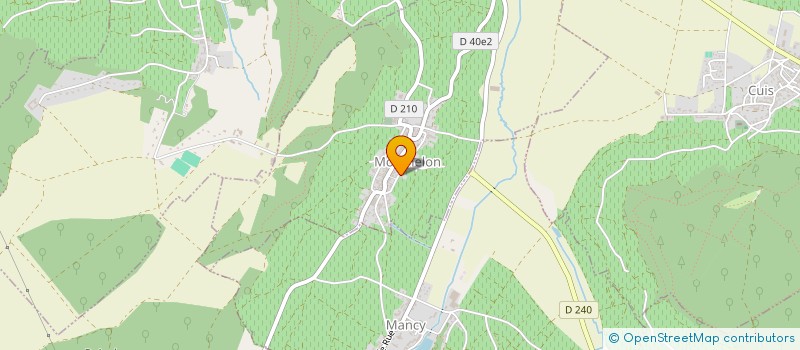 localisation de l'entreprise SCI MARCHAND ET FILLE  MONTHELON