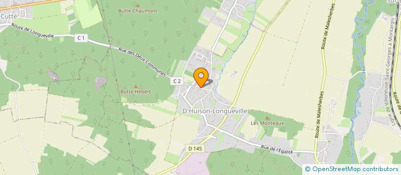 localisation de l'entreprise SCI MARCHAND M.G.  D'HUISON-LONGUEVILLE