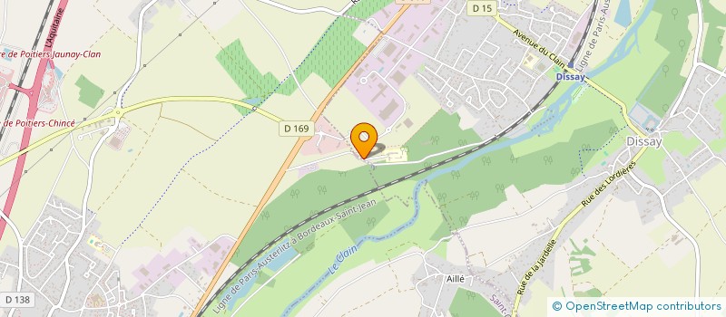 localisation de l'entreprise SCI MARCHAND-MAURICE à DISSAY