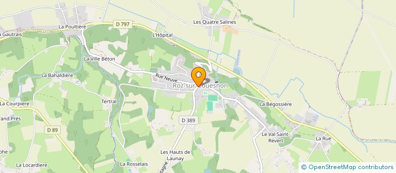 localisation de l'entreprise SCI MARCHAND MOREAU  ROZ-SUR-COUESNON