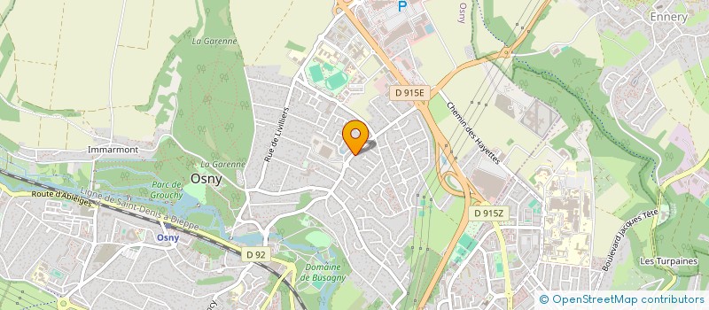 localisation de l'entreprise SCI MARCHAND-SERI  OSNY