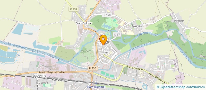 localisation de l'entreprise SCI MARCHANDE à HAM