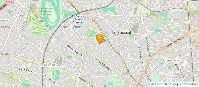 localisation de l'entreprise SCI MARCHANDOU  LE BOUSCAT