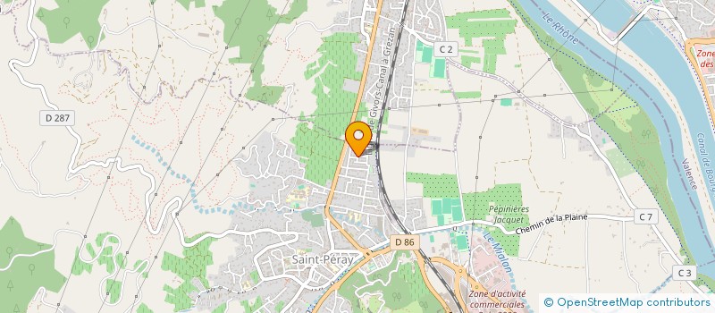 localisation de l'entreprise SCI MARCHANDS  CHANOS-CURSON