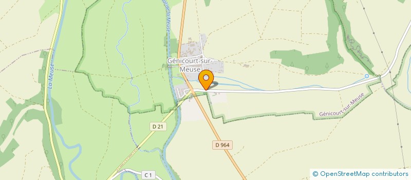 localisation de l'entreprise SCI MARCHE à GENICOURT-SUR-MEUSE