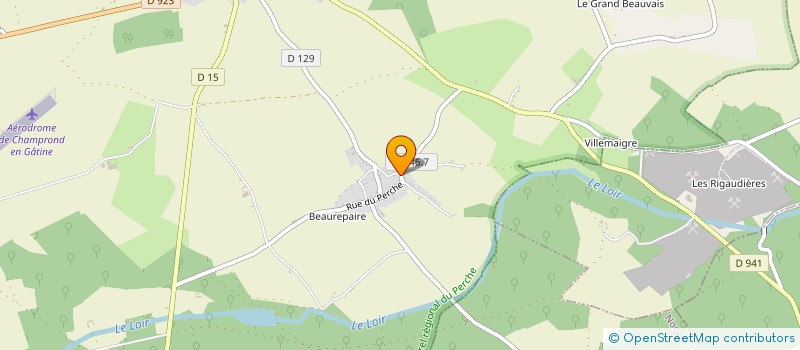 localisation de l'entreprise SCI MARCHE IMMO à CHAMPROND-EN-GATINE