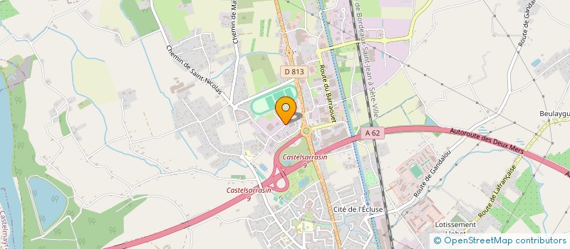 localisation de l'entreprise SCI MARCHES  CASTELSARRASIN