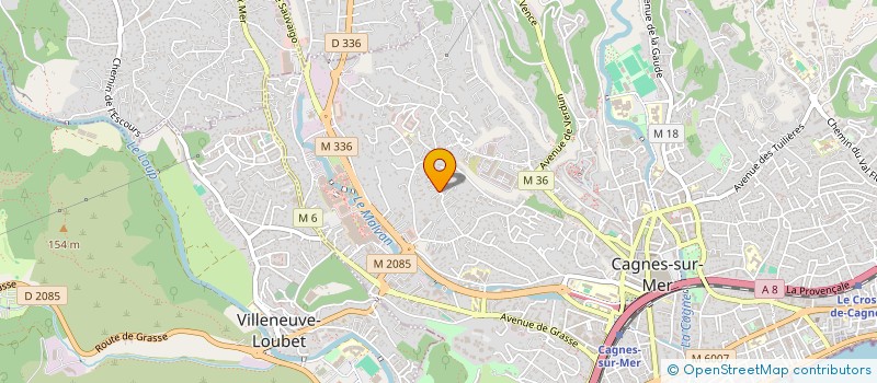 localisation de l'entreprise SCI MARCHESE à CAGNES-SUR-MER