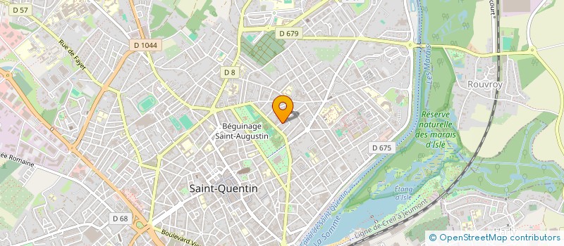 localisation de l'entreprise SCI MARCHET à SAINT-QUENTIN