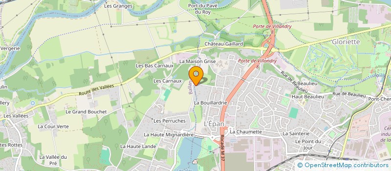 localisation de l'entreprise SCI MARCHIOUX 2 à JOUE-LES-TOURS