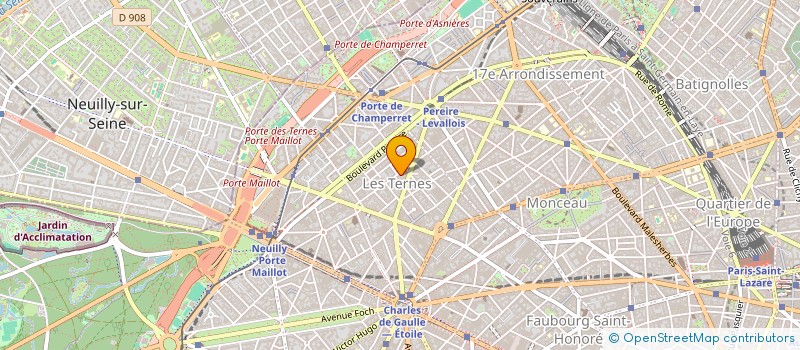 localisation de l'entreprise SCI MARCHOT  PARIS