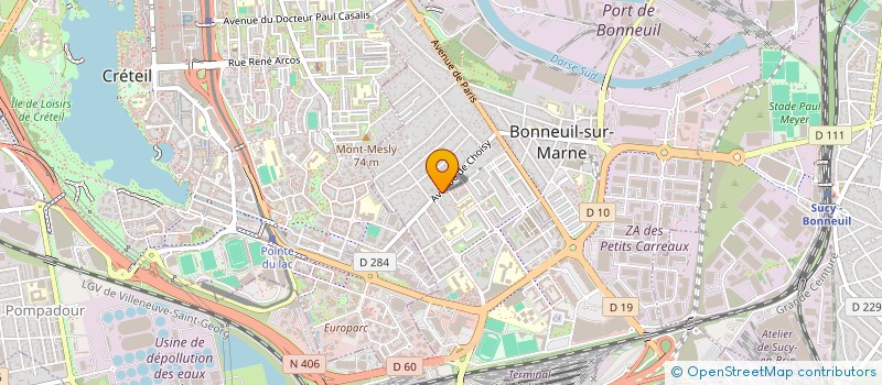 localisation de l'entreprise SCI MARCIANO à BONNEUIL-SUR-MARNE